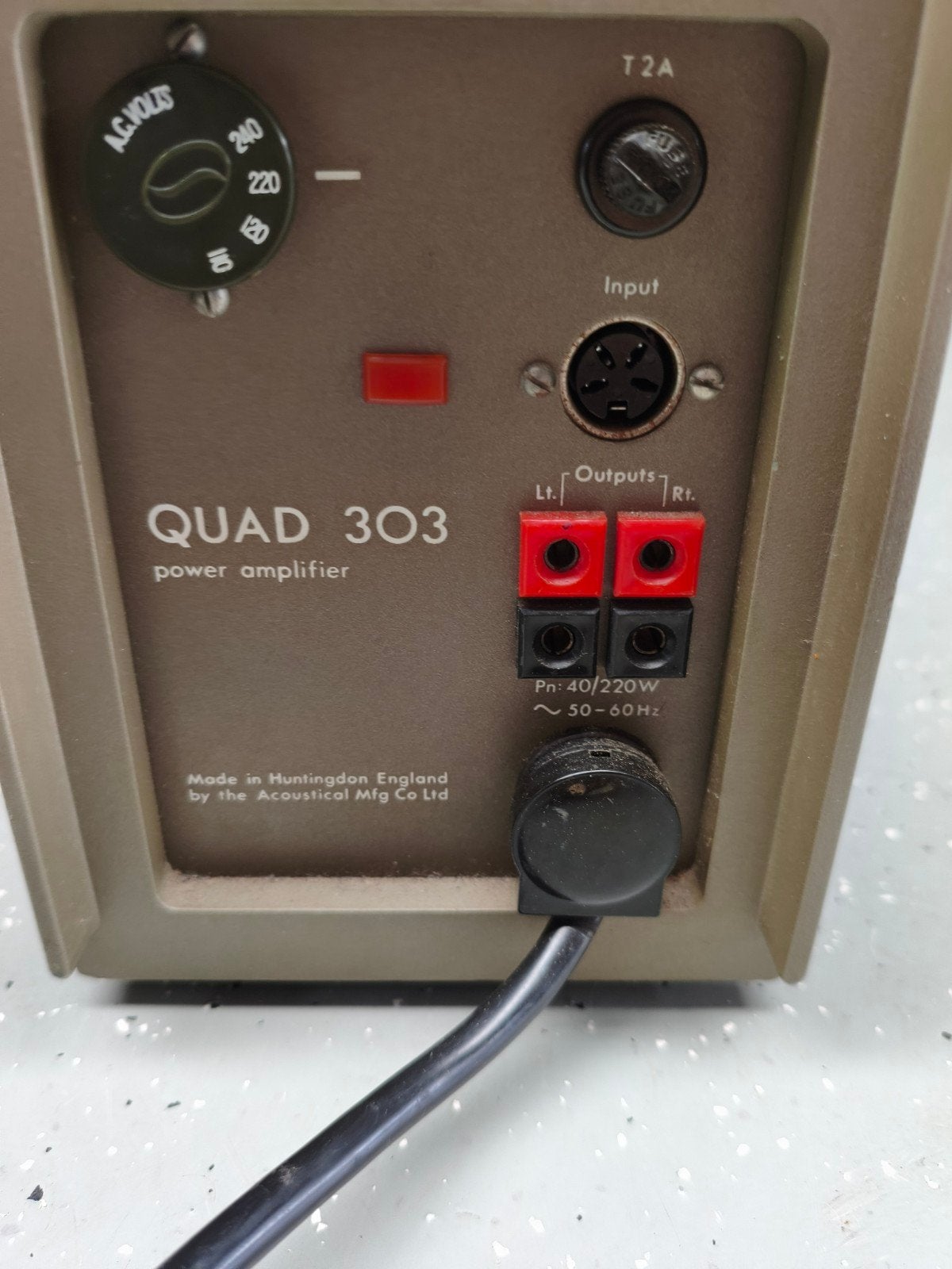 Quad 303 eindversterker, Ophalen, 120 watt of meer, Overige merken