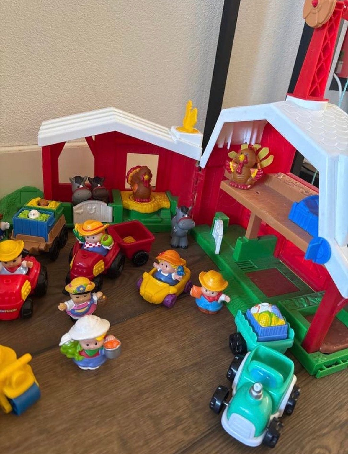 Uitgebreide Little People Boerderij Speelset met Figuren, Ophalen of Verzenden, Gebruikt, Speelset