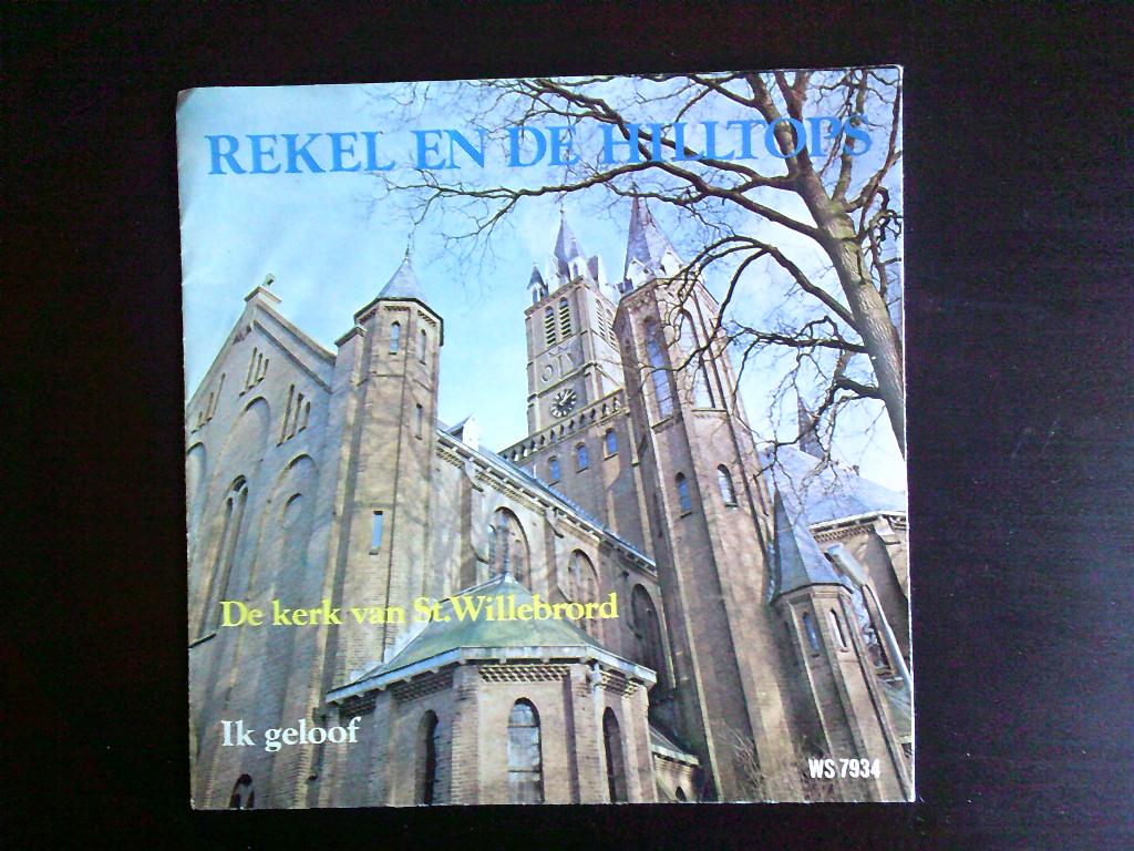 rekel en de hilltops - de kerk van st.willebrord, Cd's en Dvd's, Ophalen of Verzenden, Levenslied of Smartlap, Originele persing