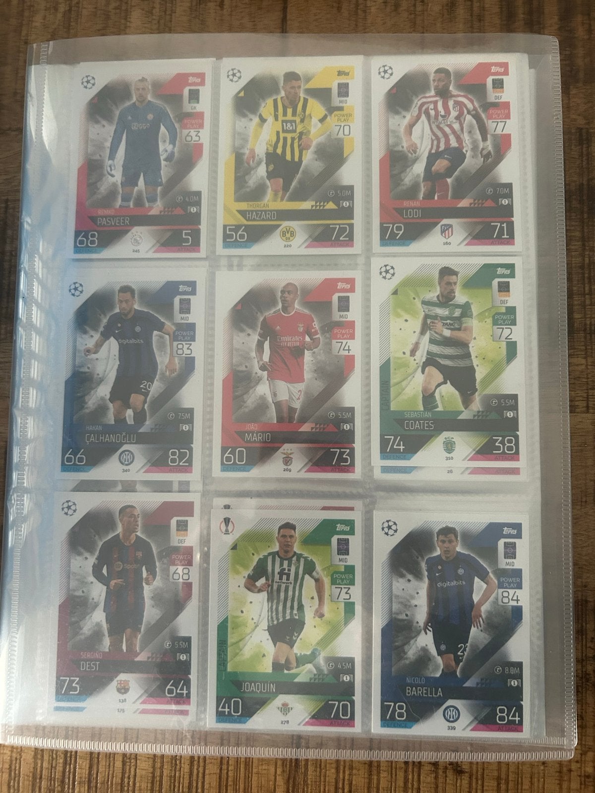 Topps Match Attax en Adrenalyn XL Voetbal Kaarten Verzamelin, Ophalen of Verzenden, Zo goed als nieuw, Buitenlandse clubs, Spelerskaart