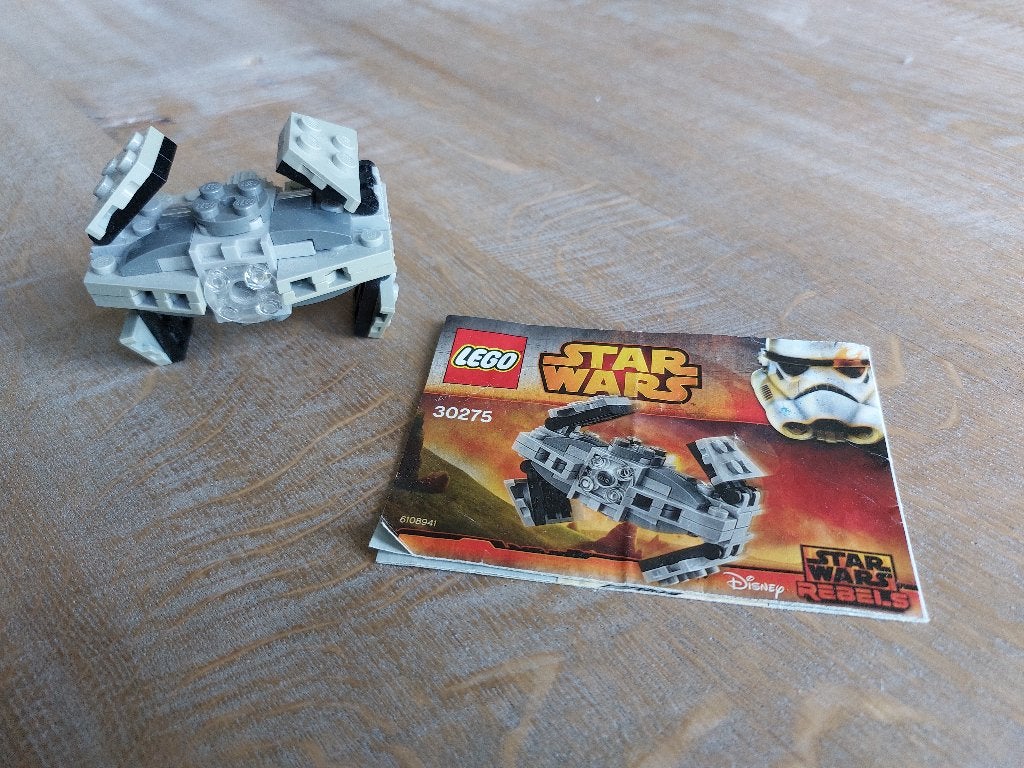 Lego 30275 Star Wars TIE Advanced Prototype, Gebruikt, Star Wars, Lego, Inclusief instructies