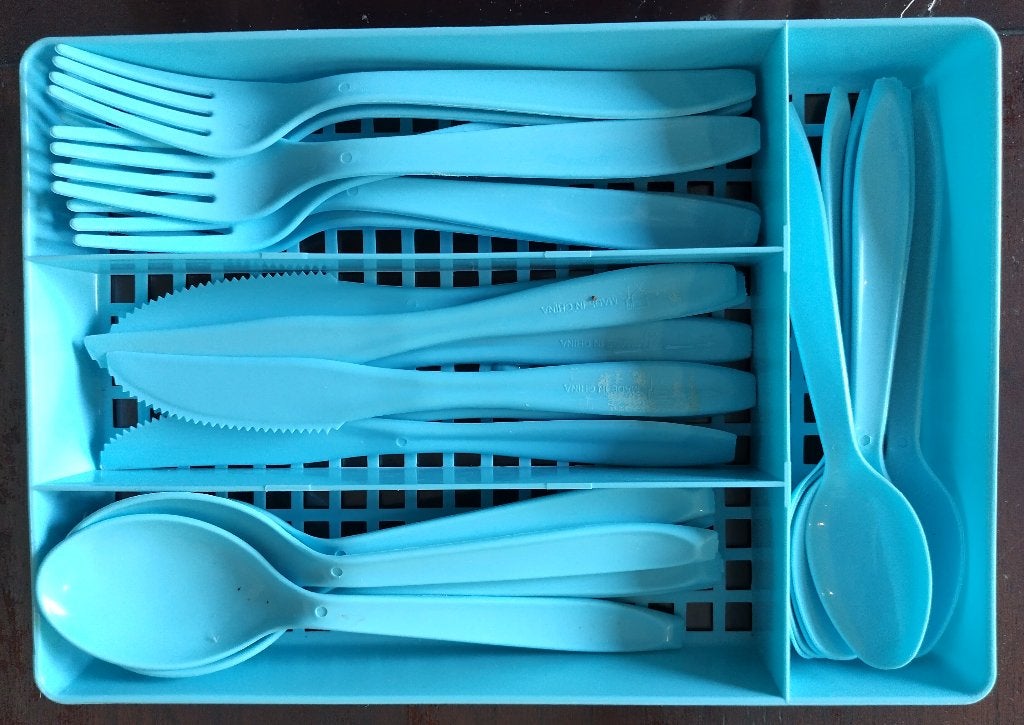 Plastic servies, Kunststof, Ophalen of Verzenden, Zo goed als nieuw, Overige stijlen
