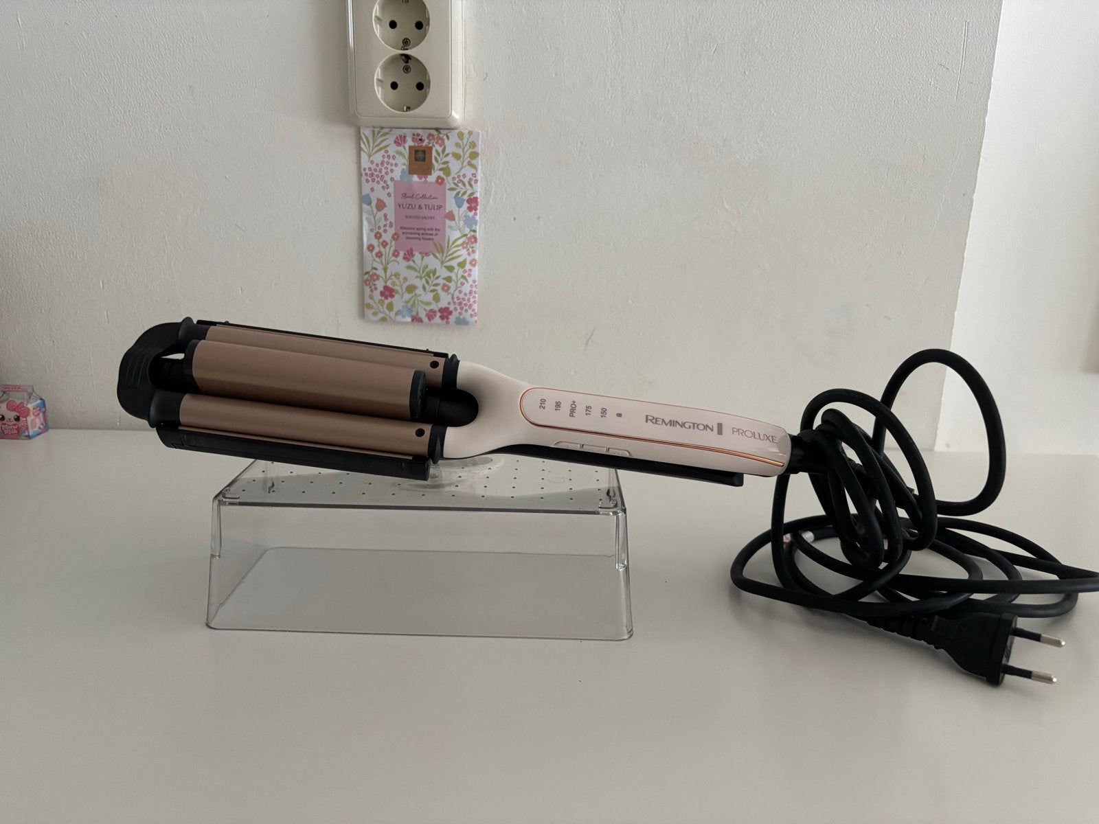 REMINGTON Proluxe Wafeltang 4-in-1 CI91AW, Ophalen of Verzenden, Zo goed als nieuw, Krultang of Stijltang