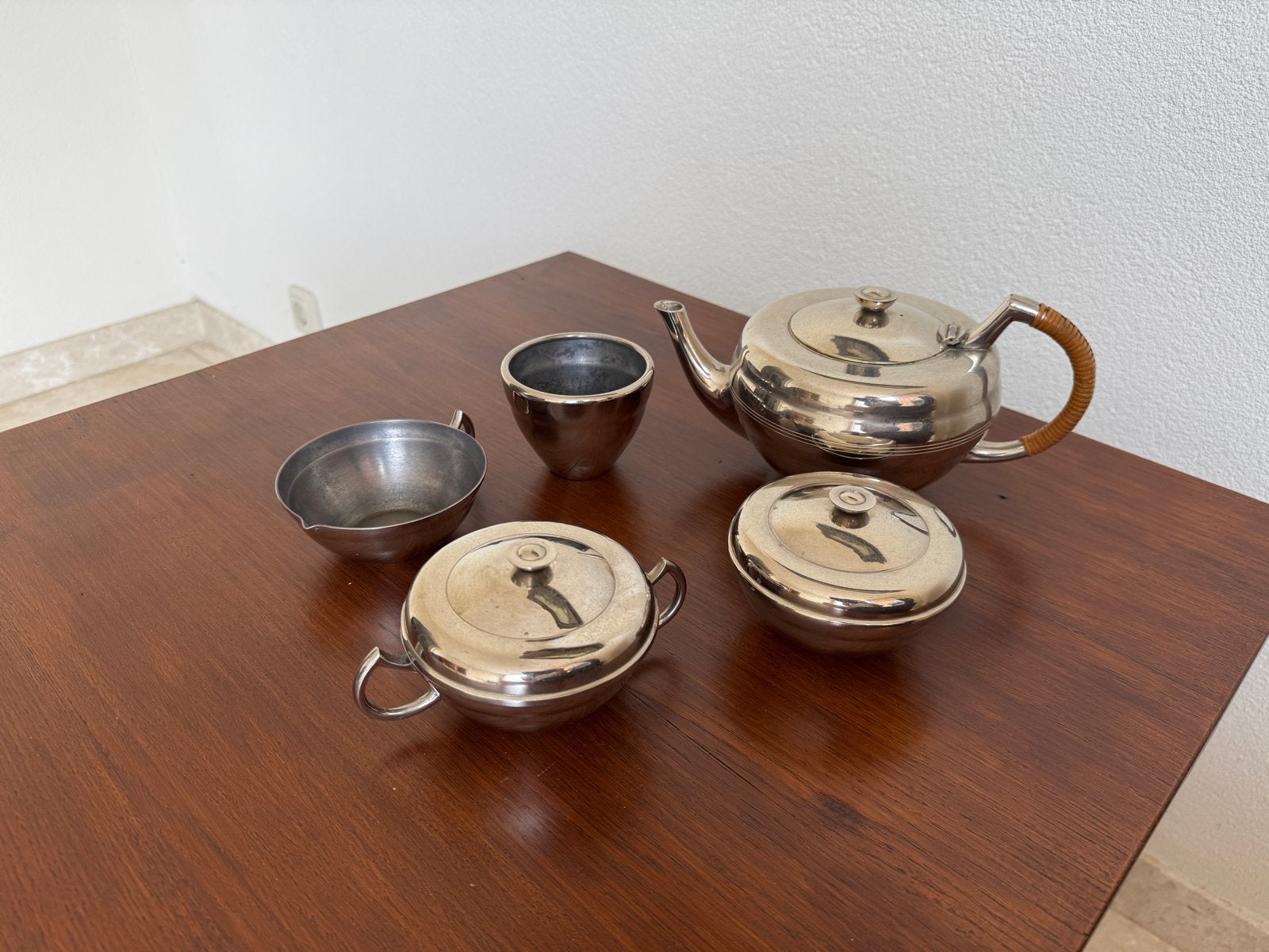 Vintage KMD Daalderop Art Deco Theeservies - Nederland, Antiek en Kunst, Ophalen