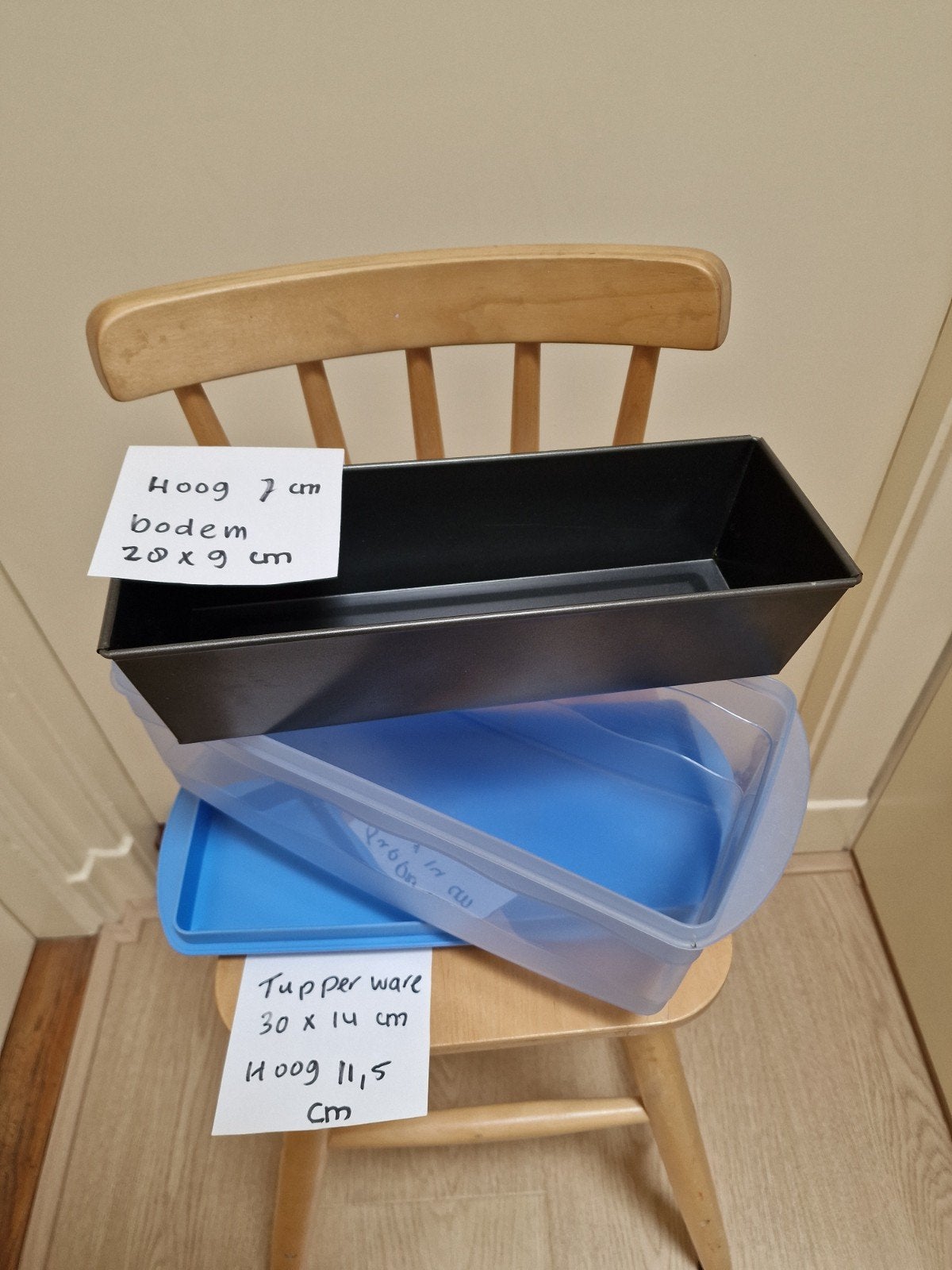 Mooie Tupperware doos - maten staan erbij, Ophalen of Verzenden, Zo goed als nieuw