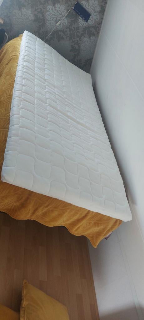 Topper 90x200 cm, Ophalen, 90 cm, Eenpersoons, Zo goed als nieuw