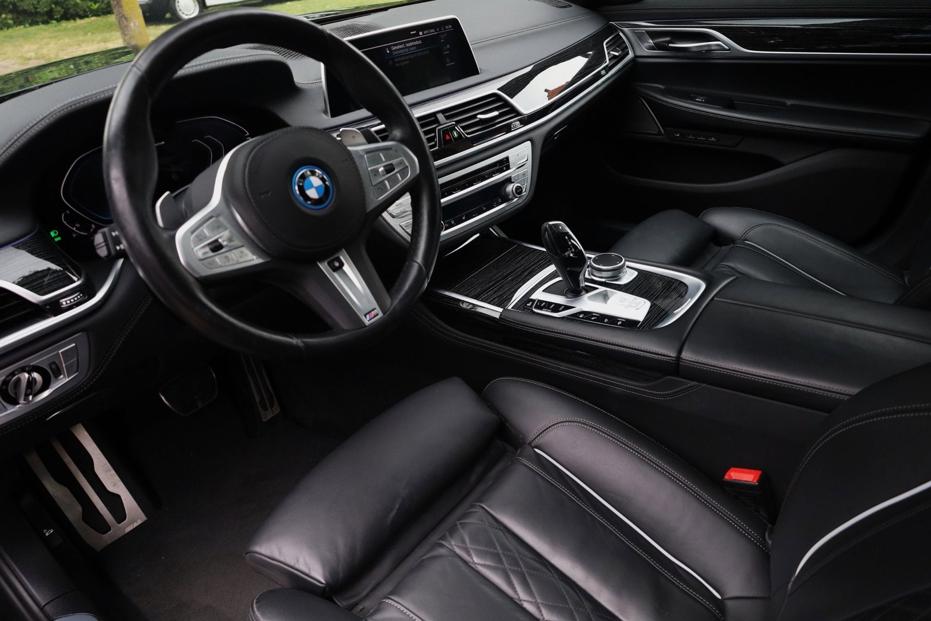 BMW 7-serie 745e High Executive Aut. | M-Pakket | 1e Eig. |, Auto's, Automaat, Achterwielaandrijving, Gebruikt, Zwart