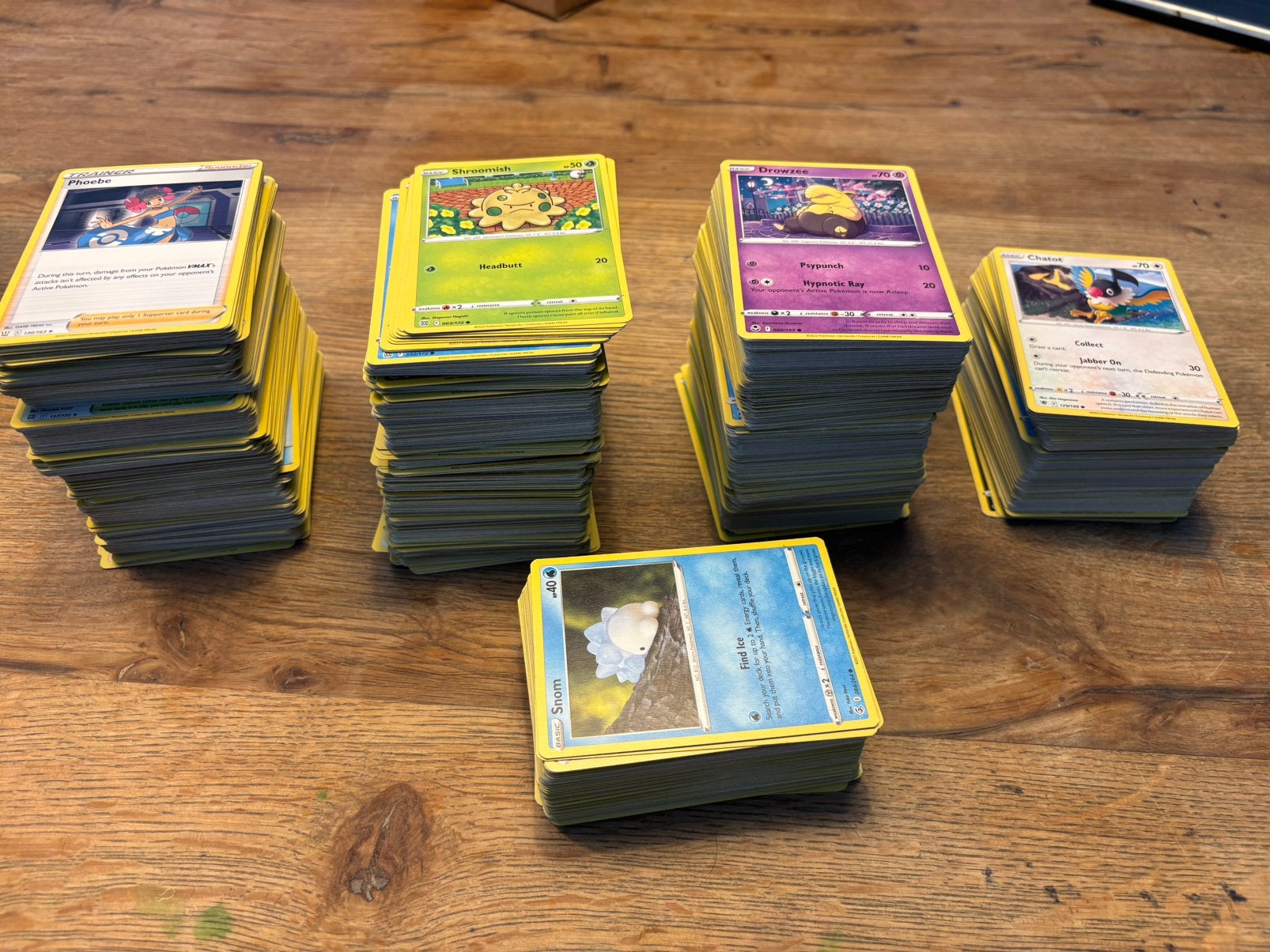 Pokemon verzameling, Ophalen of Verzenden, Zo goed als nieuw, Meerdere kaarten