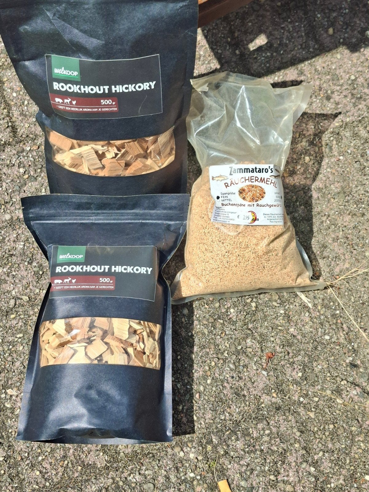 Rookhout Hickory en Rookmeel voor roken van voedsel, Ophalen of Verzenden, Nieuw, Welkoop, Zammataro's