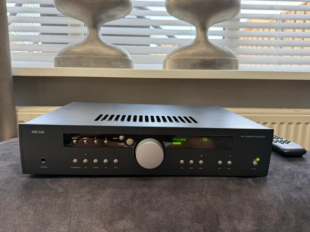 Arcam A90 Geïntegreerde Versterker - Topklasse Audio, Overige merken, Gebruikt, Ophalen of Verzenden, 60 tot 120 watt