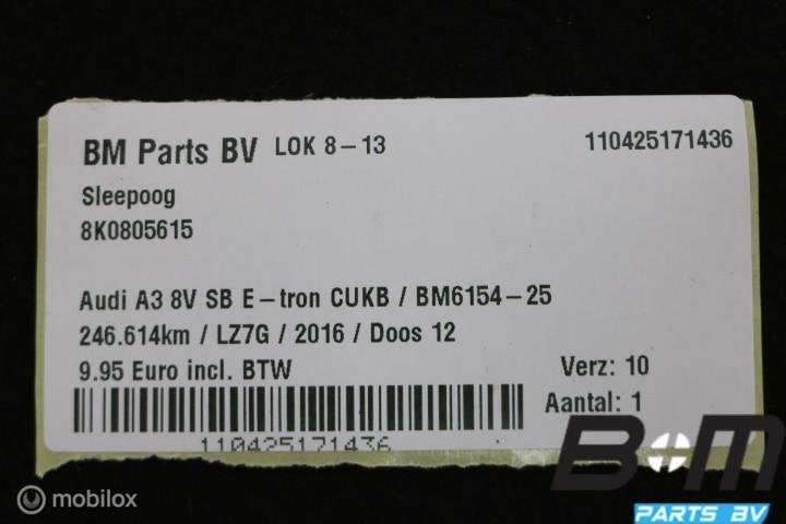 Sleepoog Audi A3 8V SB E-tron 8K0805615, Gebruikt