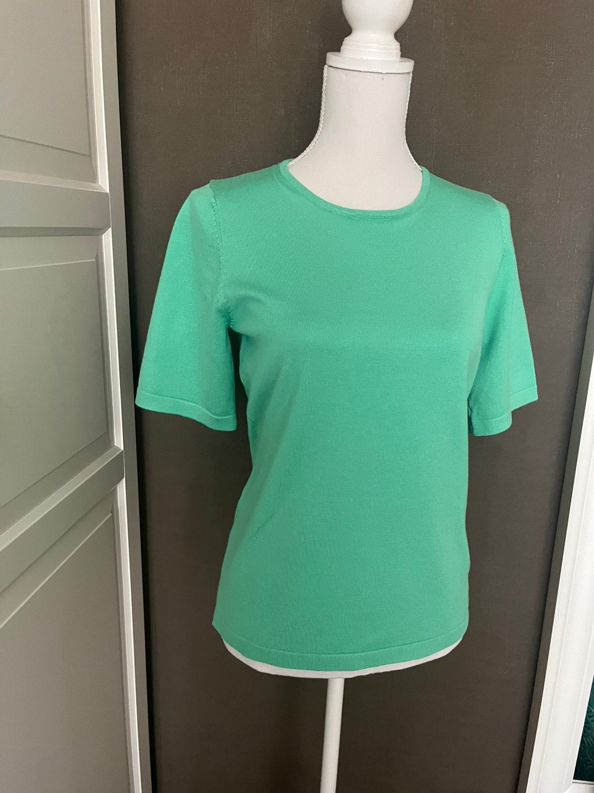 Prachtig Nieuw appel groen Micha topje truitje mt S, Nieuw, Ophalen of Verzenden, Korte mouw, Maat 36 (S)