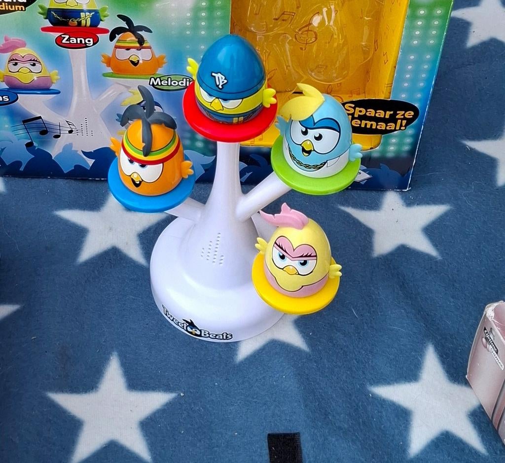 Tweetbeats maak zelf muziek met de vogelboom, zie foto's., Ophalen of Verzenden, Zo goed als nieuw, Jongen of Meisje