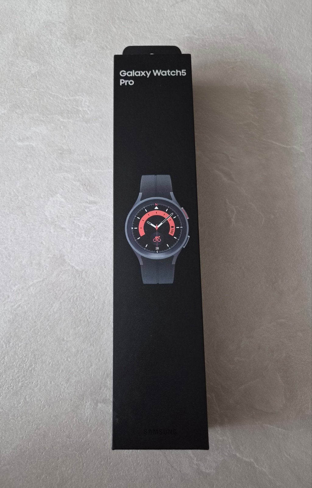 Samsung Galaxy Watch 5 Pro, Zwart, Nieuw, Ophalen of Verzenden, Samsung Galaxy