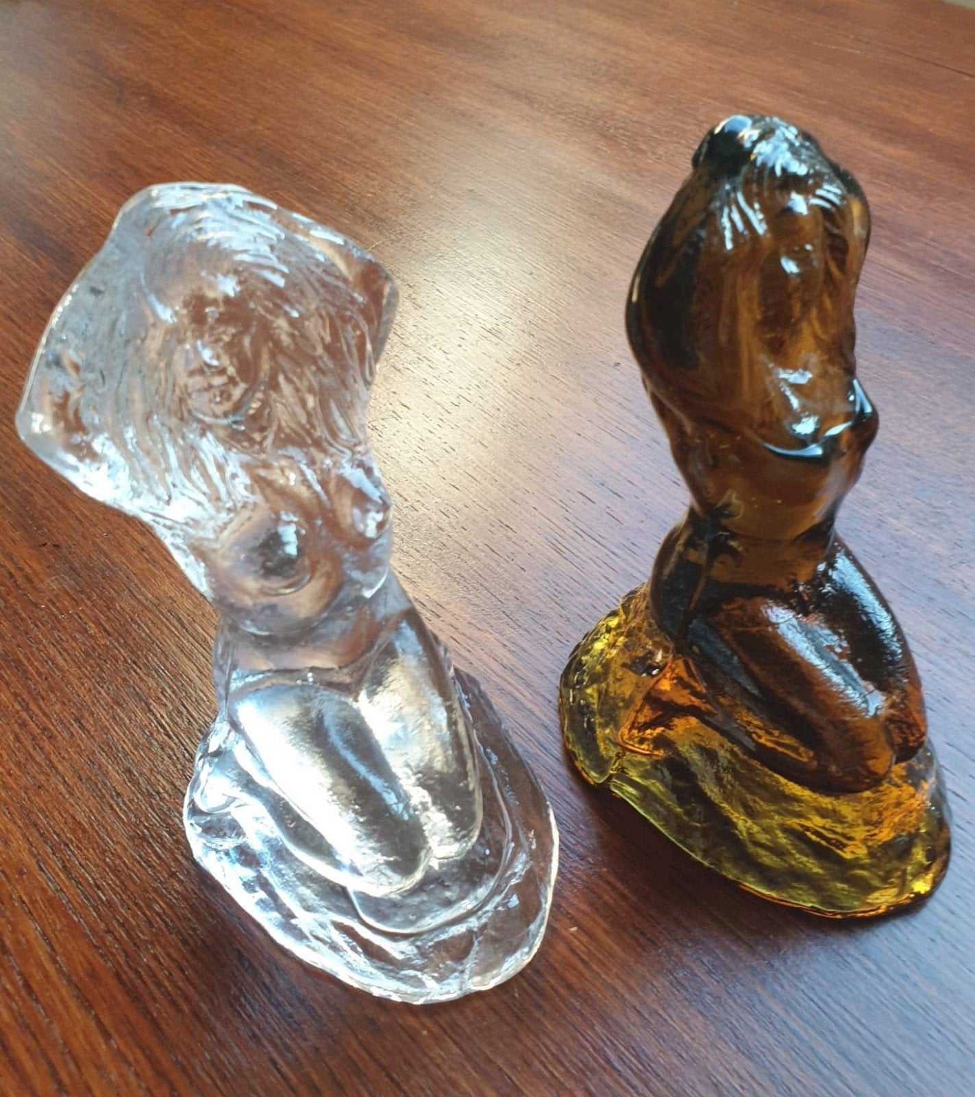 Bergdala Aphrodite / Goddess 2 st, Antiek en Kunst, Antiek | Glas en Kristal, Ophalen of Verzenden
