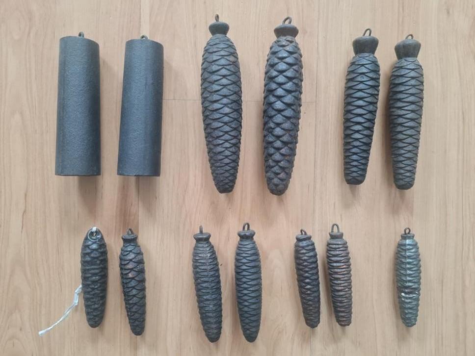 Oude gewichten voor klokkken, Antiek en Kunst, Antiek | Klokken, Ophalen of Verzenden