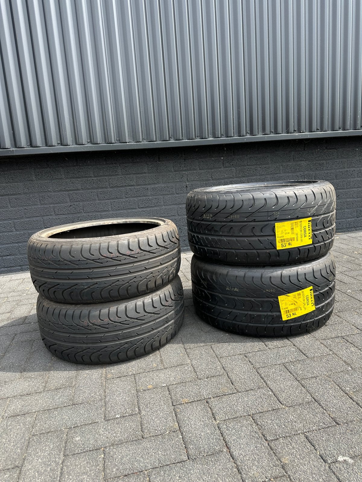 Set Pirelli P-ZERO Corsa banden - Ferrari 430 Scuderia, Ophalen, Nieuw