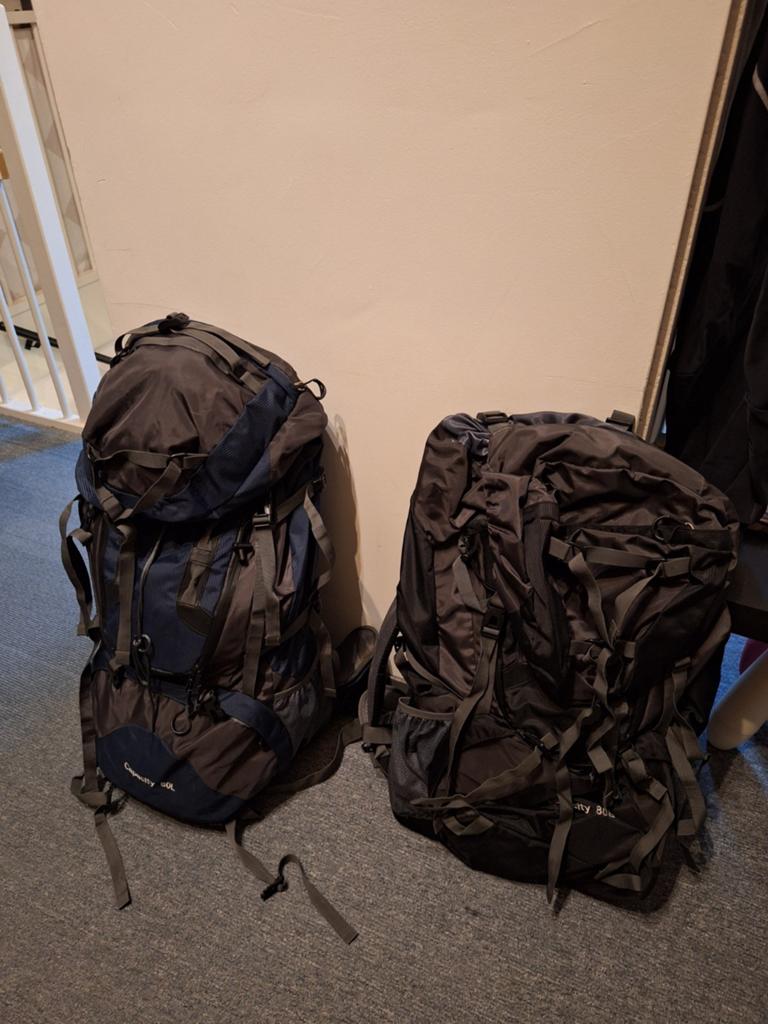 Beefree Backpack Rugzak 80 Liter - Zo goed als nieuw, Overige merken, 40 cm of meer, Ophalen of Verzenden, Zo goed als nieuw