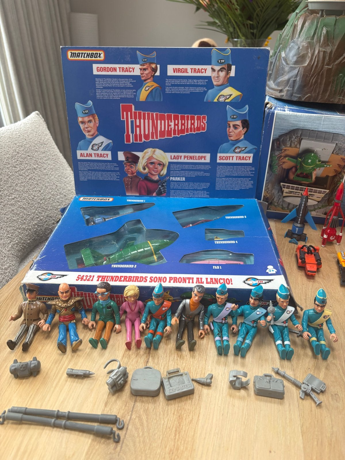(Over) compleet Thunderbirds Verzameling, Ophalen, Gebruikt