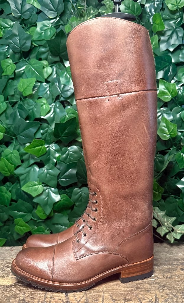 prachtige aparte volledig leren laarzen van Sendra maat 38, Bruin, Nieuw, Ophalen of Verzenden, Sendra