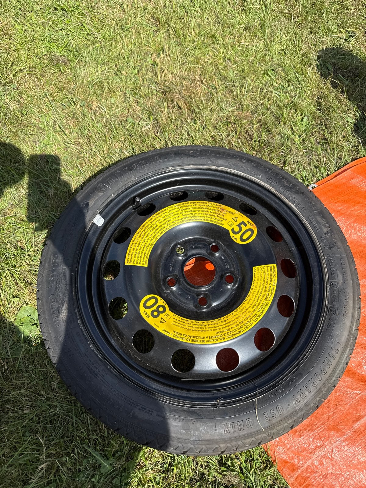 Thuisbrenger Volkswagen 5x112 125/70R16, Auto-onderdelen, Banden en Velgen, Ophalen, 16 inch, Banden en Velgen, Nieuw