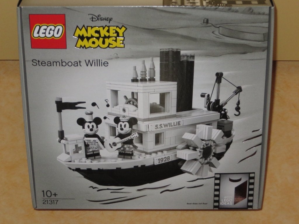 LEGO 21317 Ideas Steamboat Willie nieuw, Kinderen en Baby's, Speelgoed | Duplo en Lego, Lego, Nieuw, Ophalen of Verzenden, Ideas