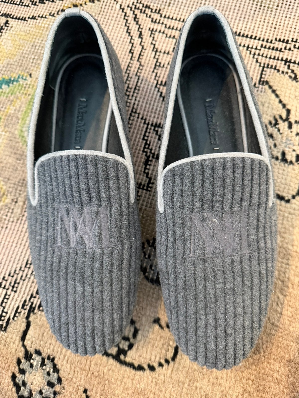 Max Mara schoenen maat 38, Verzenden, Zo goed als nieuw, Espadrilles of Moccasins, Grijs
