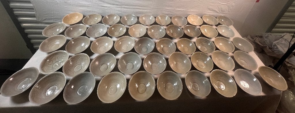 Chinees Song Celadon kommen (49 stuks), Antiek en Kunst, Antiek | Porselein, Ophalen