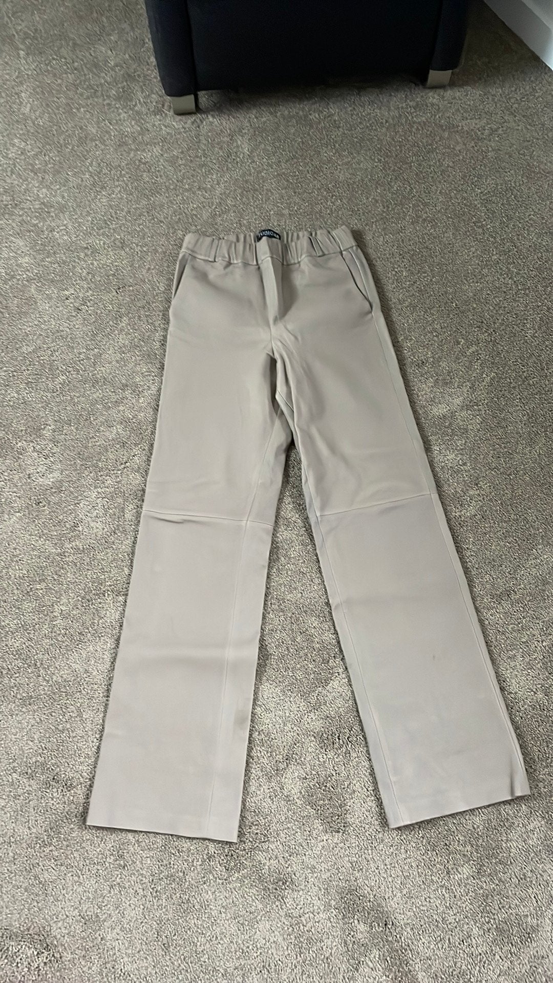 Studio Ar leren broek maat 38, Maat 38/40 (M), Overige kleuren, Ophalen of Verzenden, Lang
