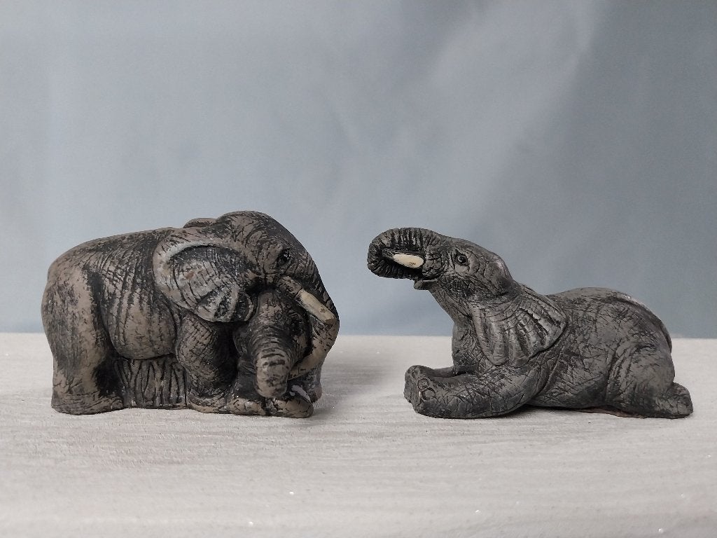 Antieke/vintage olifant beeldjes, Verzamelen, Ophalen of Verzenden, Zo goed als nieuw, Dier