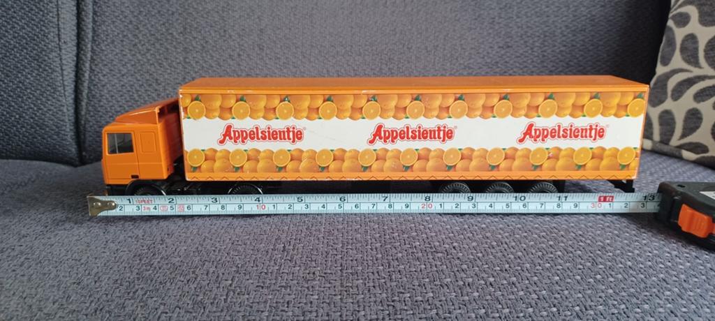 DAF Appelsientje vrachtwagen model - Zo goed als nieuw, 1:50 of kleiner, Zo goed als nieuw, Truck, Ophalen