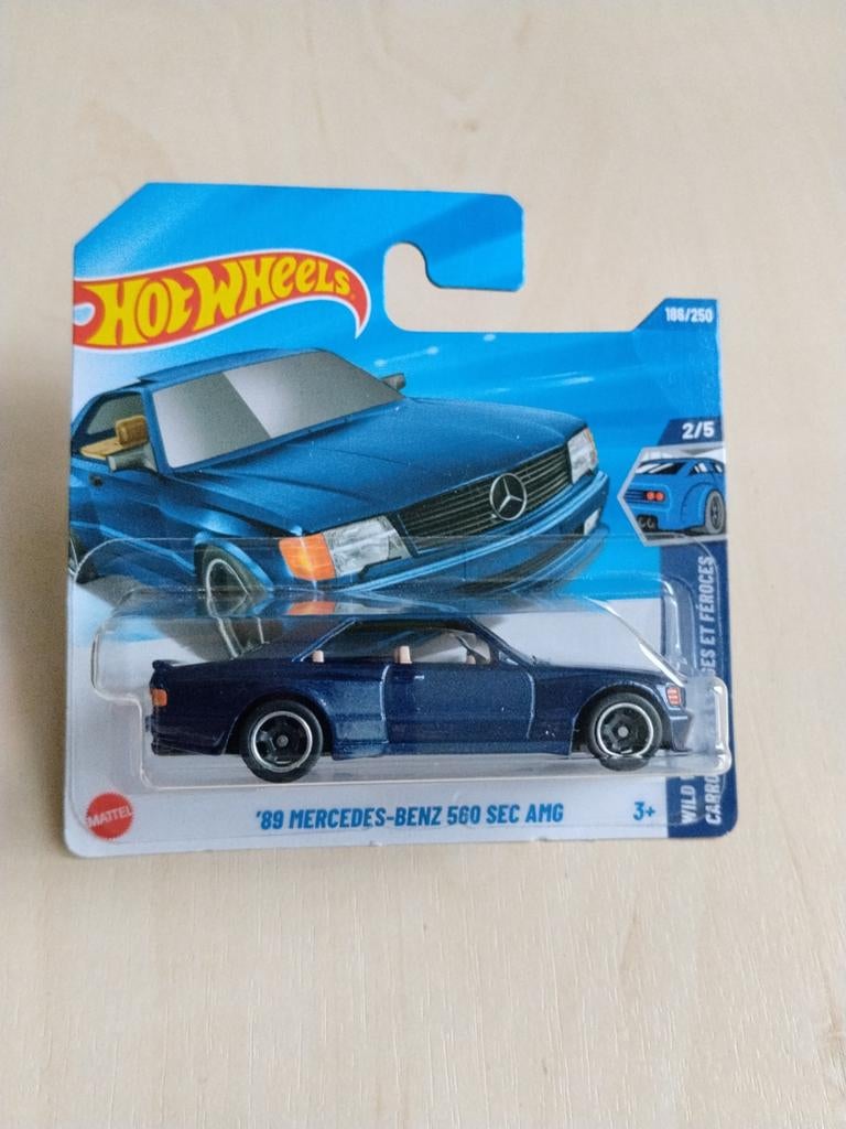 Hotwheels '89 Mercedes Benz 560 SEC AMG, Ophalen of Verzenden, Nieuw, Auto