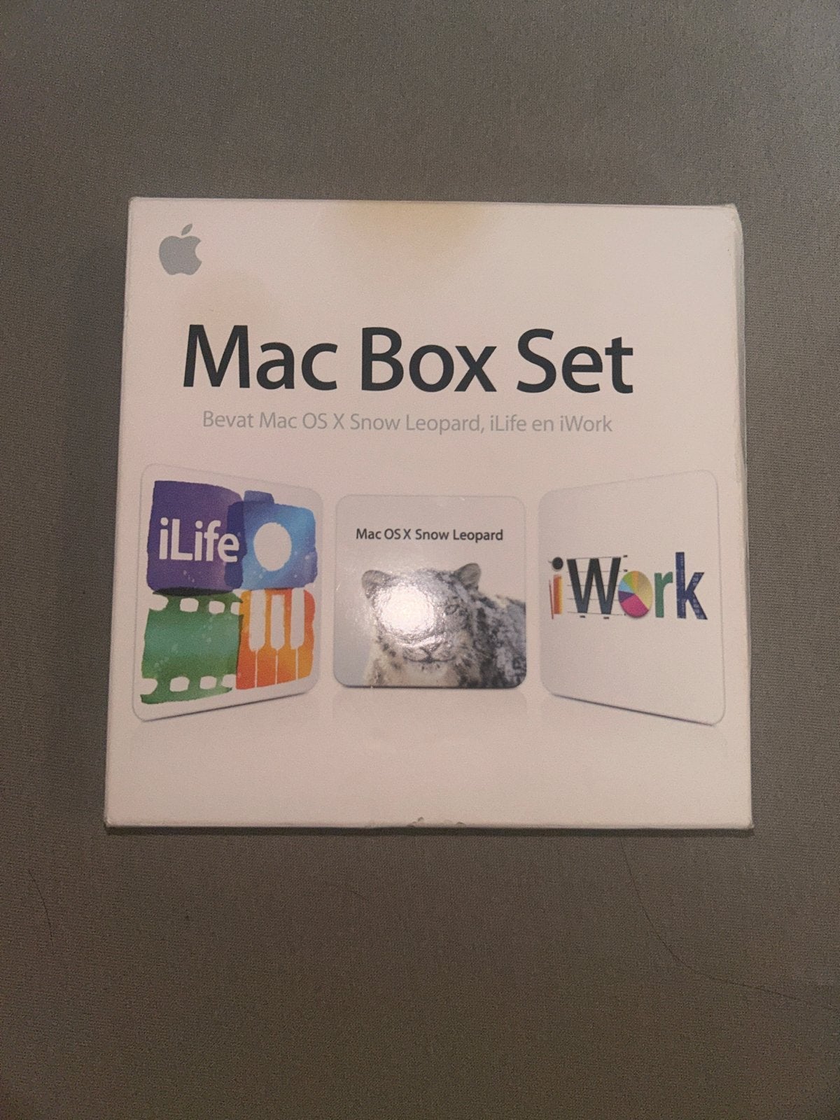 Apple Mac Box Set - Snow Leopard, iLife, iWork, Ophalen of Verzenden, Gebruikt, MacOS