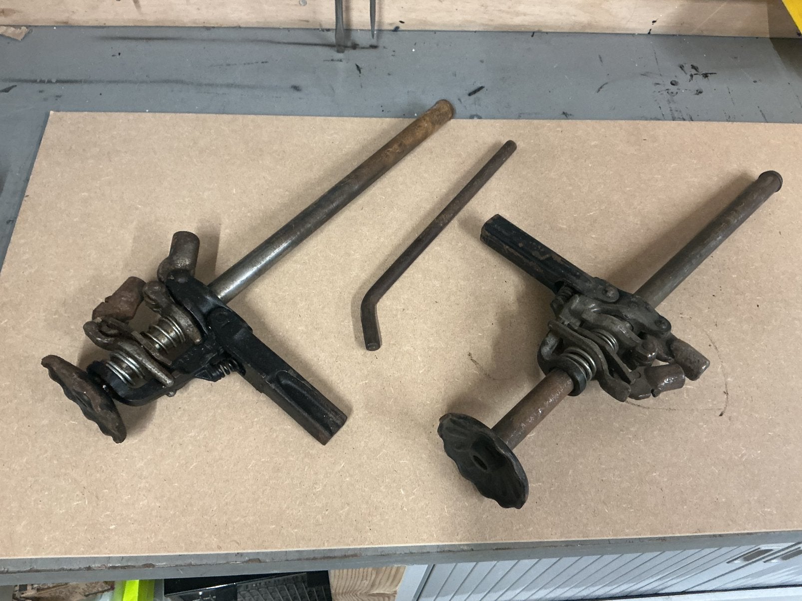 Originele krik voor vw kever oldtimer, Ophalen