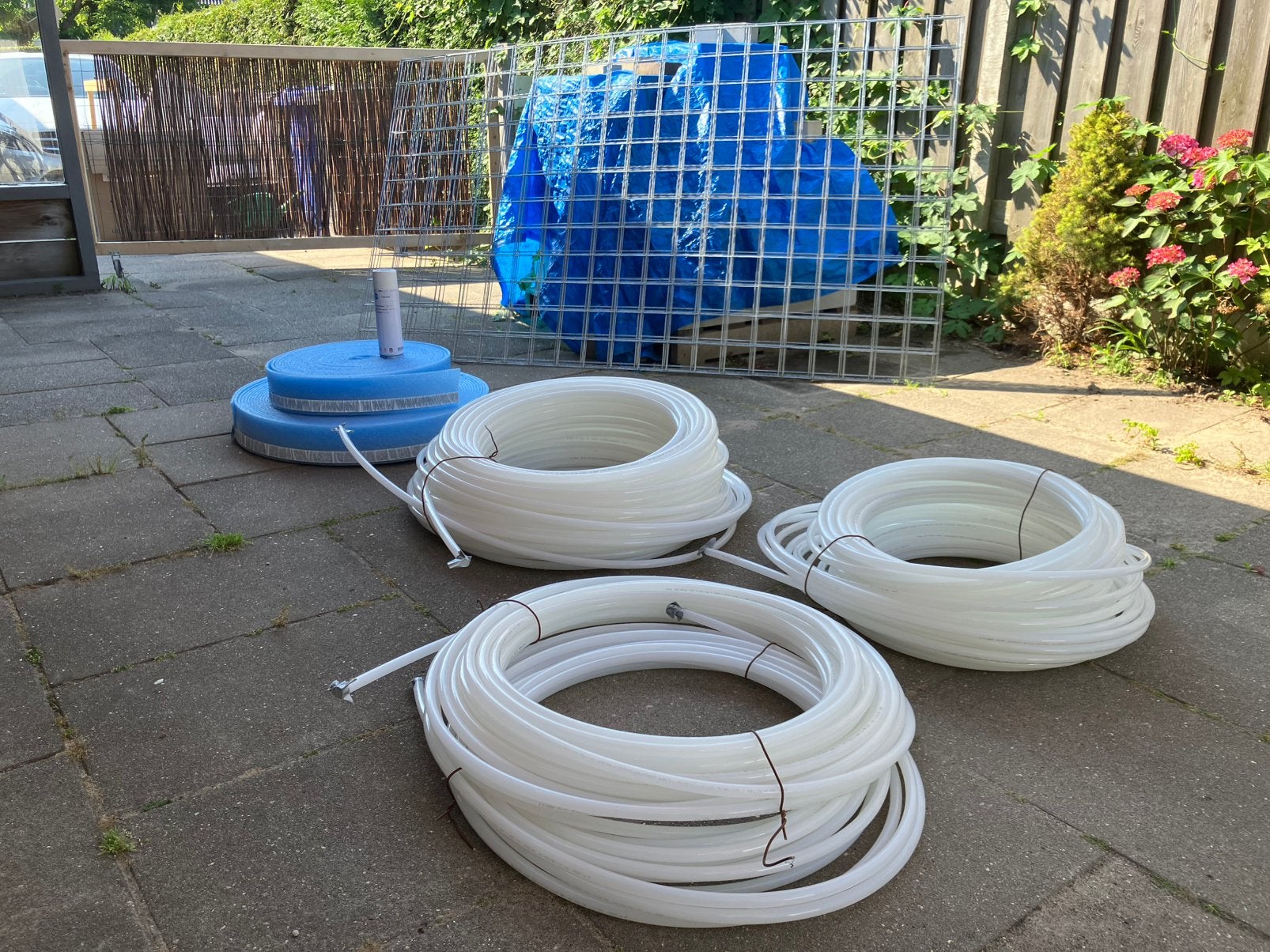 Vloerverwarming materiaal, Ophalen, Overige materialen, Minder dan 20 mm, 6 meter of meer