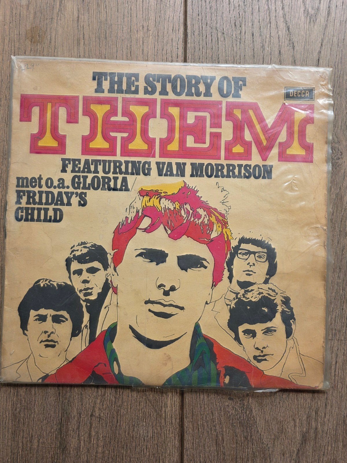 The Story of Them LP - Van Morrison - Decca, LP, Gebruikt, Originele persing, Ophalen of Verzenden