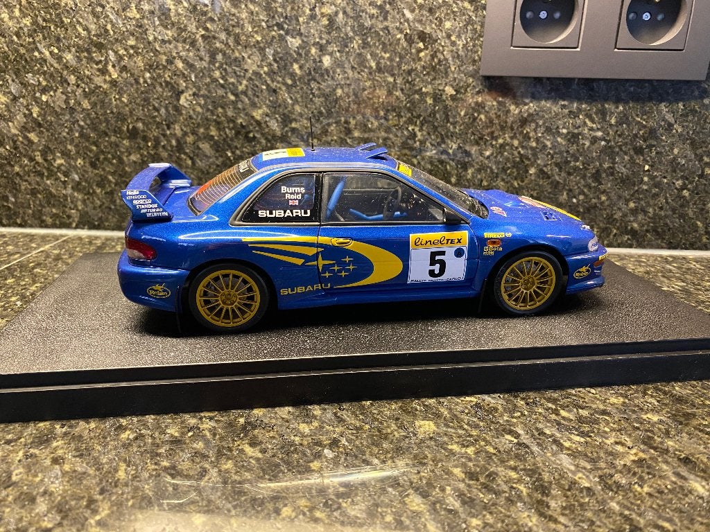 Subaru impreza wrc, Ophalen of Verzenden, Zo goed als nieuw, Autoart