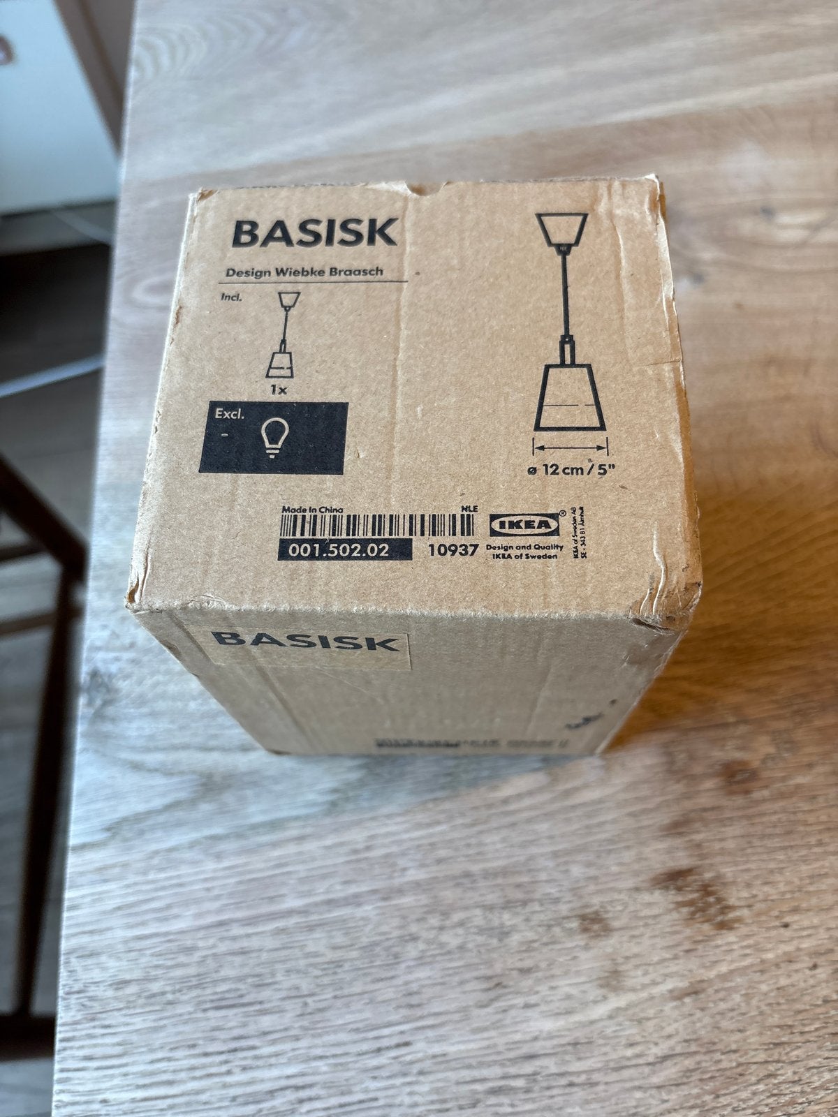 IKEA BASISK Hanglamp - Design Wiebke Braasch, Ophalen of Verzenden, Nieuw, Metaal, E27 (groot)