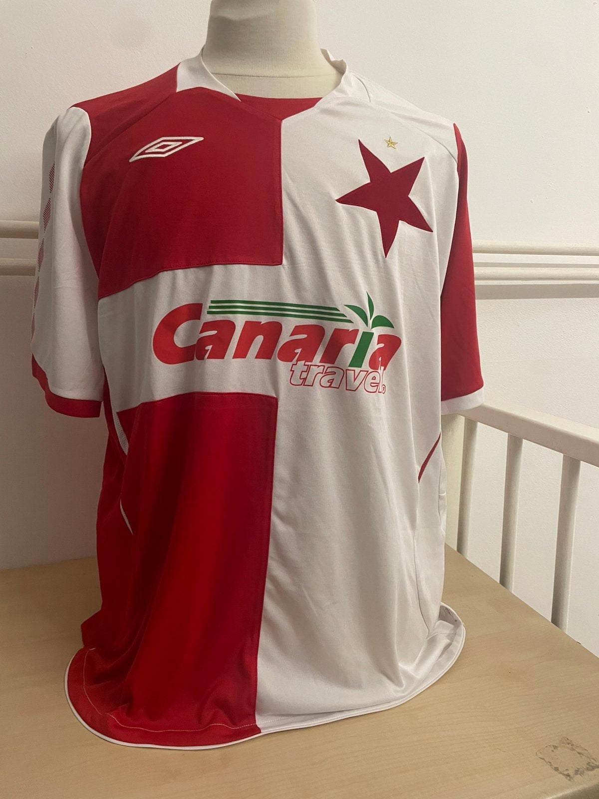 Shirt Slavia Praag, Verzamelen, Ophalen of Verzenden, Gebruikt, Buitenlandse clubs, Shirt