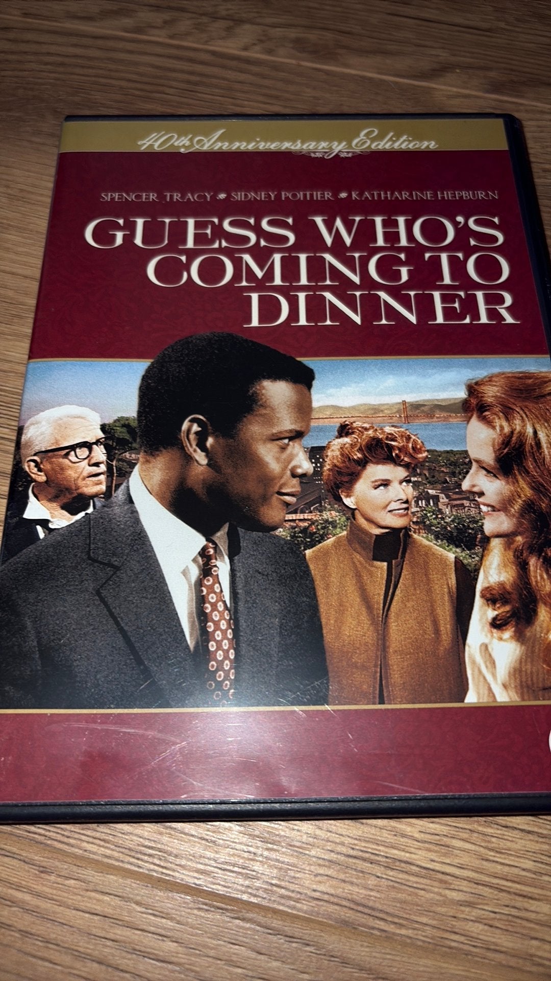 Guess Who’s Coming to Dinner met Sidney Poitier., Cd's en Dvd's, Vanaf 16 jaar, Ophalen of Verzenden, Zo goed als nieuw, Actie en Avontuur