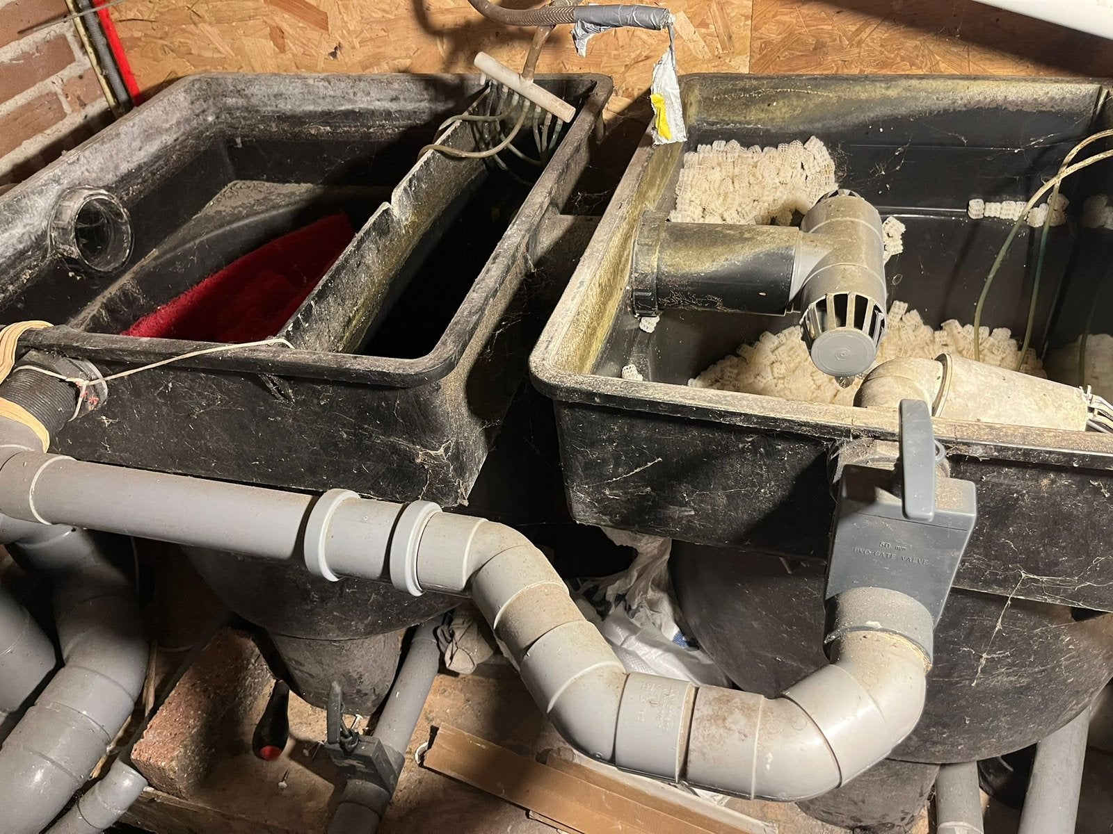 Connect Clear 150 liter incl filtermateriaal 2x, Ophalen, Gebruikt, Vijverfilter