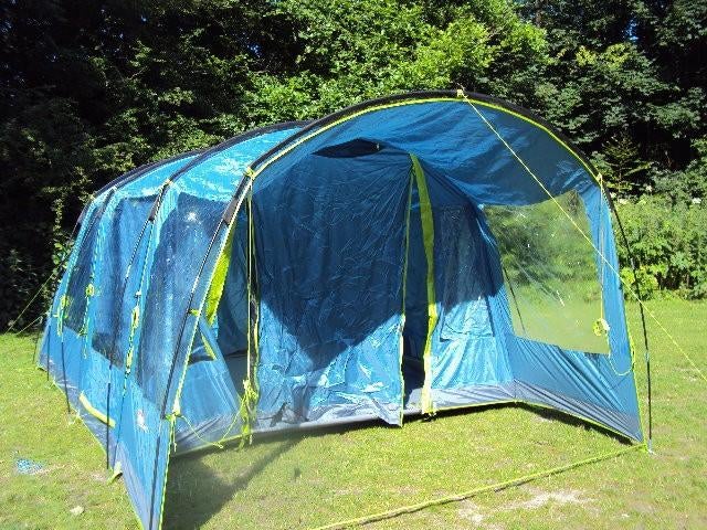 te koop 4 persoons tunneltent Coleman, Ophalen, Zo goed als nieuw, Tot en met 4