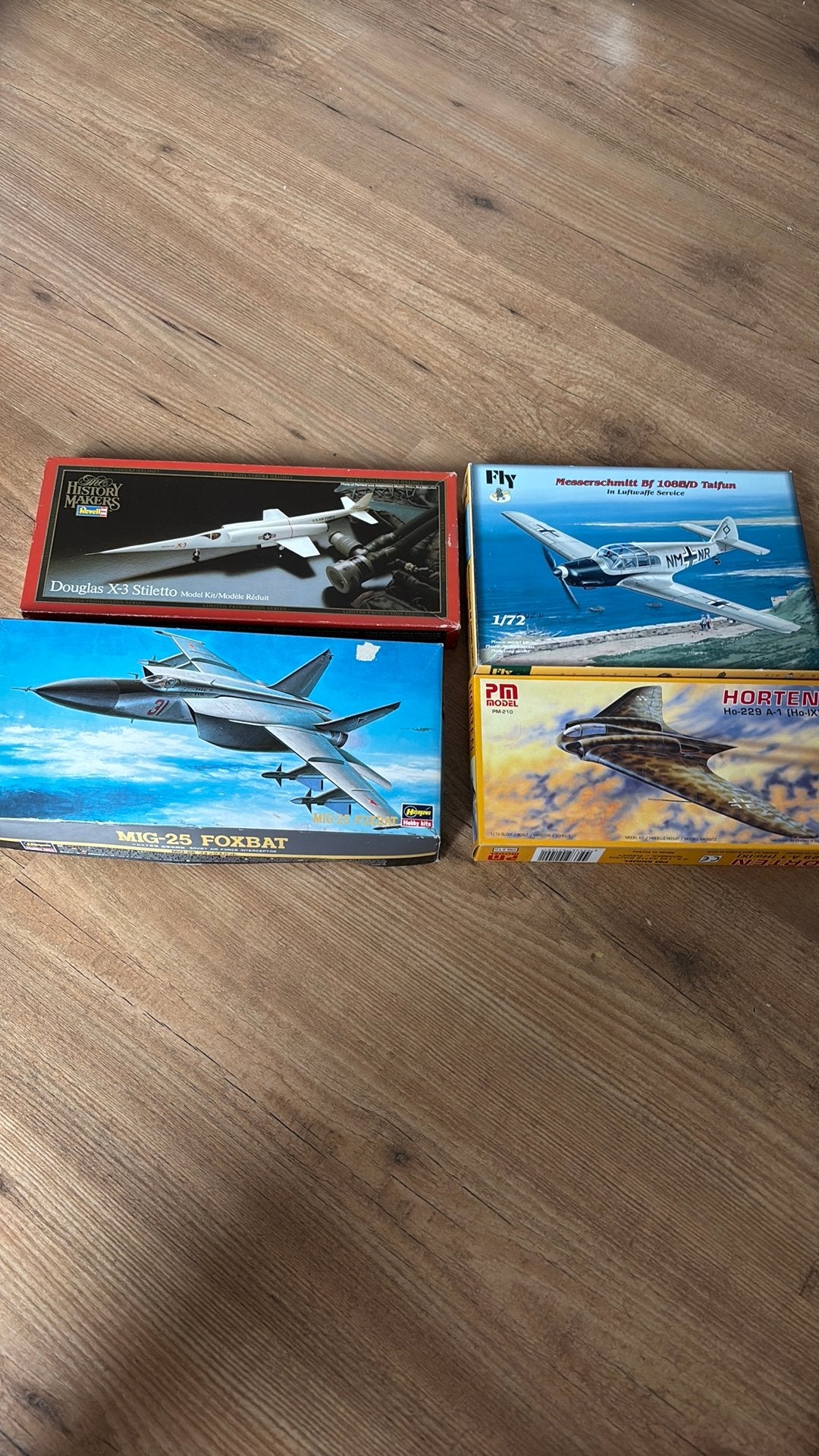 4x 1/72 bouwdoos vliegtuig revell Hasegawa partij veel kits, 1:72 tot 1:144, Revell, Nieuw, Ophalen of Verzenden