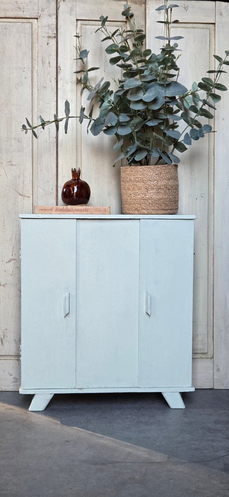 lief brocante vintage kastje halkastje poppenkast kast !, Ophalen