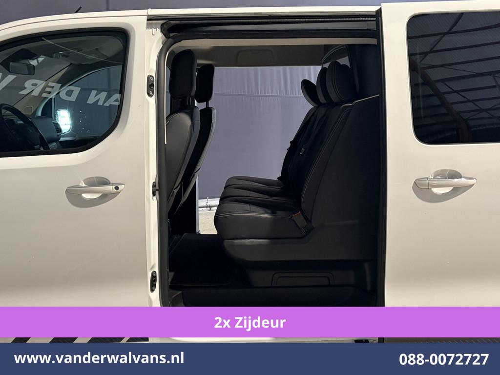 Peugeot Expert 2.0 BlueHDI 180pk Automaat L3H1 Dubbele cabin, Auto's, Bestelauto's, Parkeersensor, Gebruikt, 4 cilinders, Wit