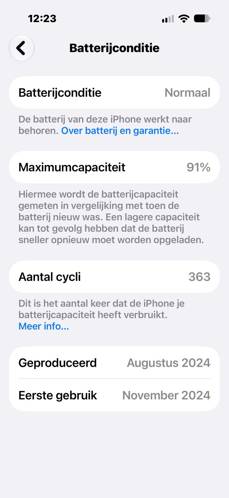 Foto 3 van Iphone 16 Pro 128GB te koop onbeschadigd