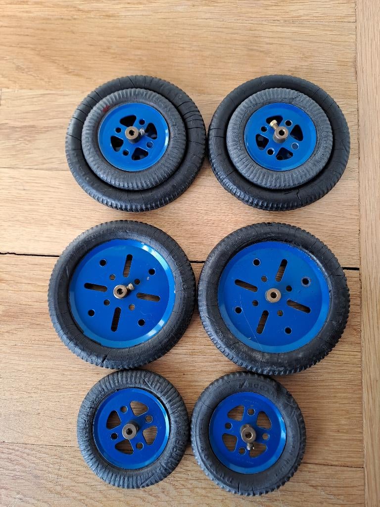 Meccano wielen, Ophalen of Verzenden, Gebruikt