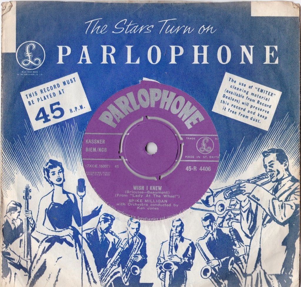 Spike Milligan ‎– Wish I Knew, Ophalen of Verzenden, Zo goed als nieuw, 7 inch, Jazz en Blues