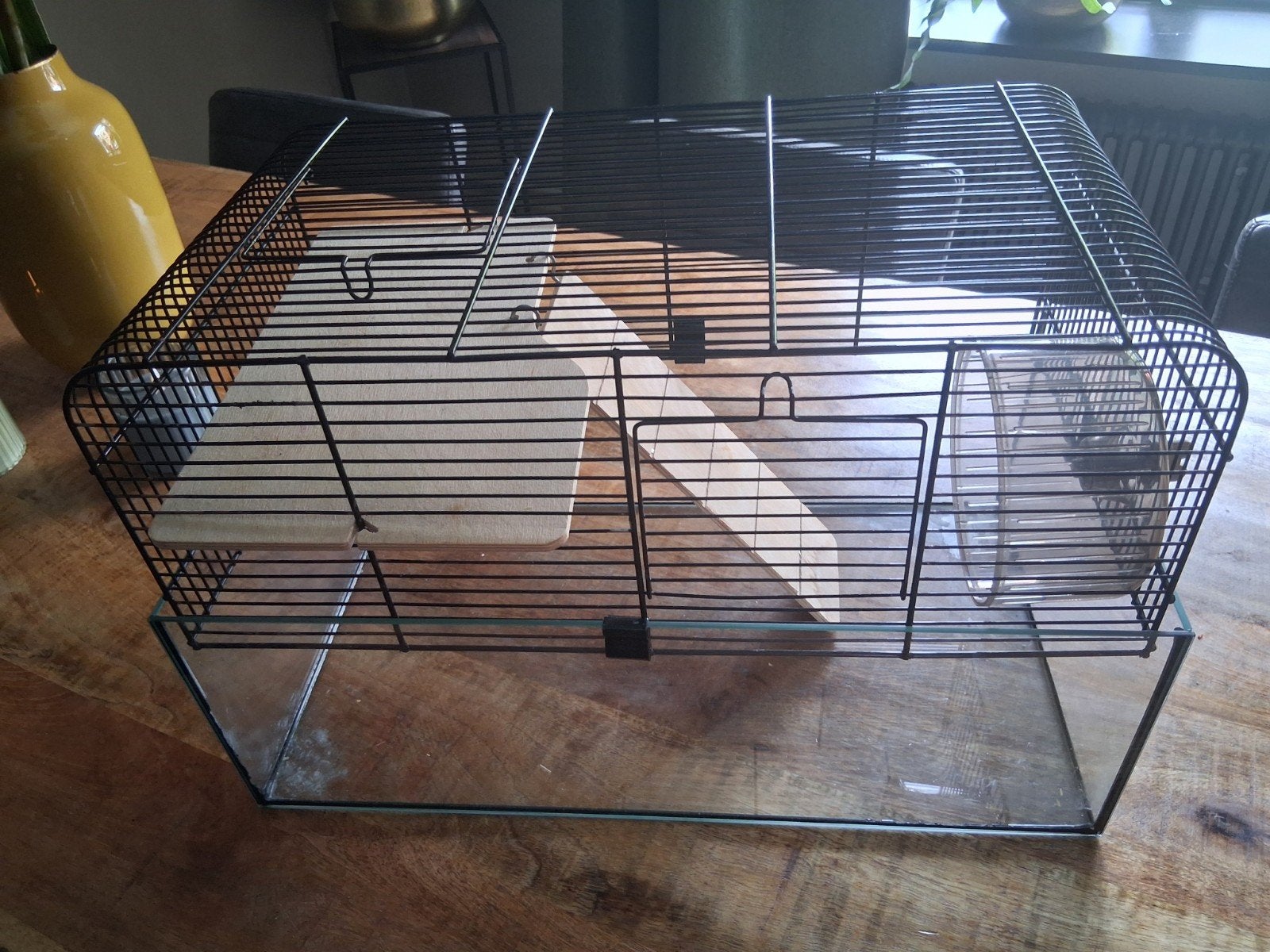 Hamsterkooi, Dieren en Toebehoren, Knaagdieren en Konijnen | Hokken en Kooien, Kooi, Gebruikt, Minder dan 75 cm, Hamster