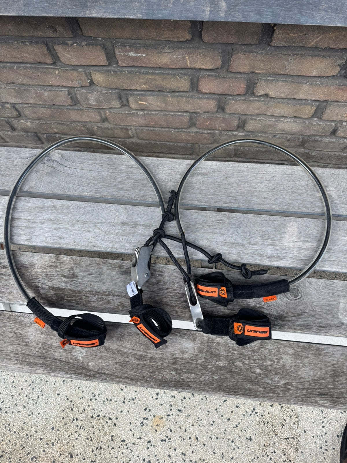 Verstelbare trapeze lijnen Unifiber, Watersport en Boten, Ophalen of Verzenden, Zo goed als nieuw, Giek